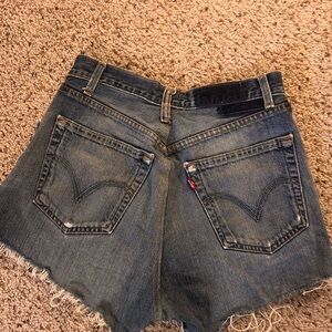 Levi's Women's Blue Denim Shorts 27